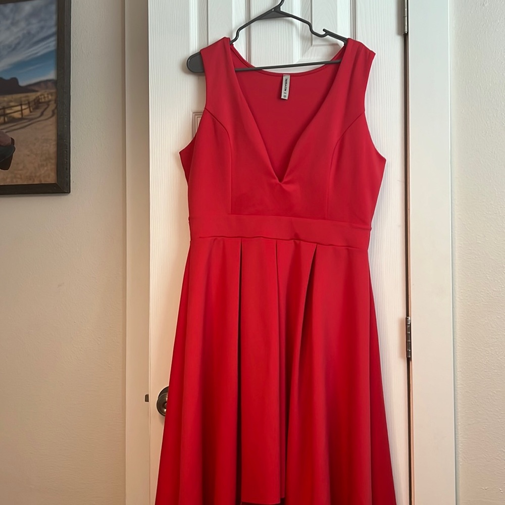 Orange/red dress